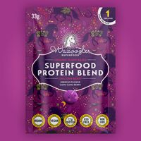 Wazoogles Unicorn Berry Superfoods Protein Shake, 33g